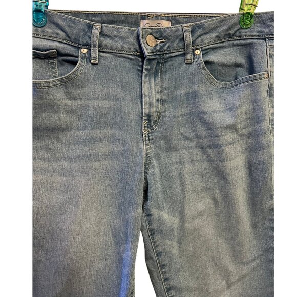 Jessica Simpson Rolled Crop Skinny Jeans โ Size 10/30 - Picture 2 of 8